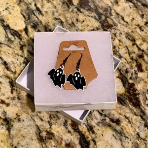 Handmade Halloween Ghost Earrings!